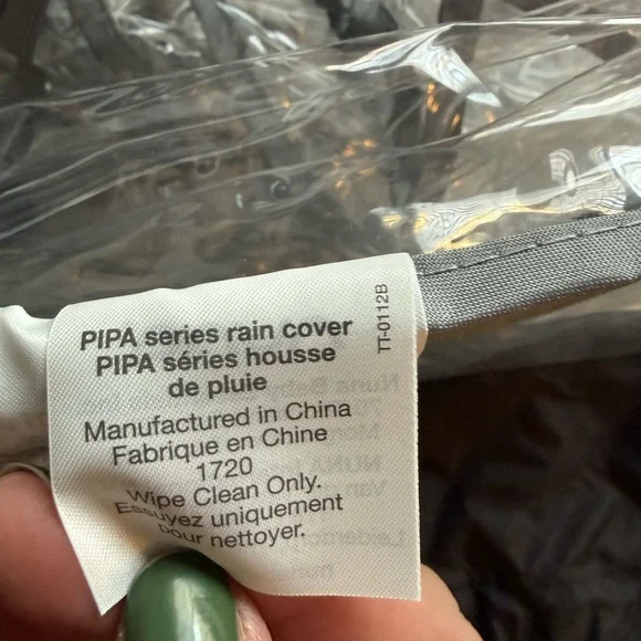 nuna pipa car seat rain cover - Picture 5 of 5